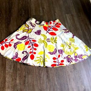 Akris Punto cotton skirt.